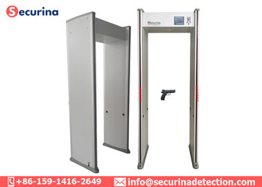 Full Body Walk Through Security Detector Door Frame Arched Metal Scaner 8 Zones